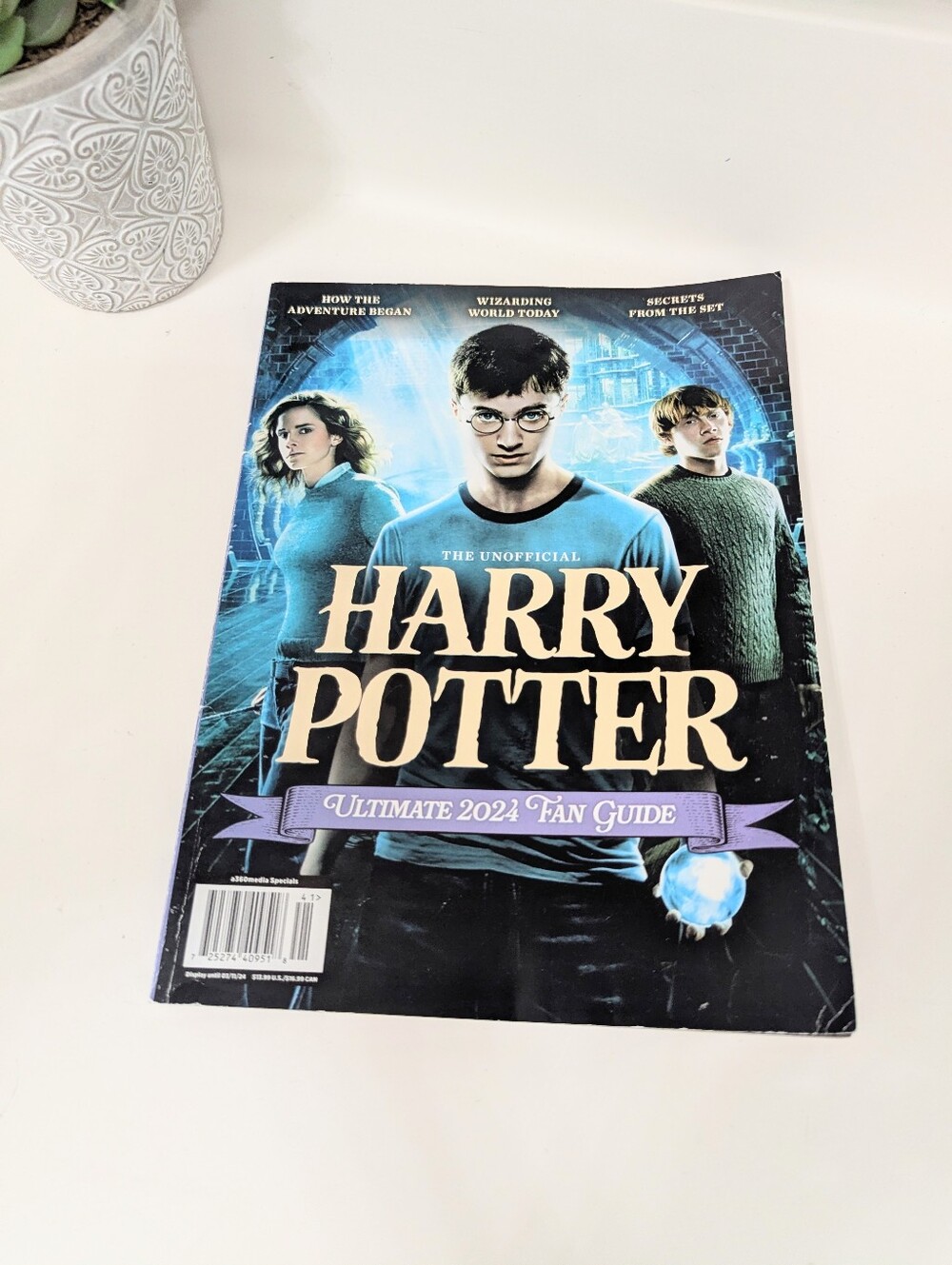 The Unofficial Harry Potter Ultimate 2024 Fan Guide magazine for Potterheads